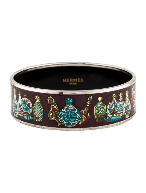 vintage hermes enamel bangle.